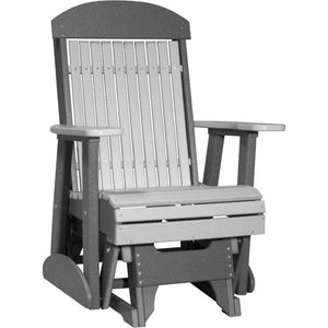 2ft Classic Glider Chair Glider Chair Dove Gray & Slate