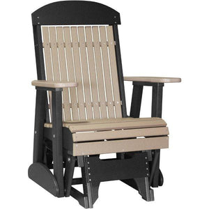 2ft Classic Glider Chair Glider Chair Weatherwood & Black