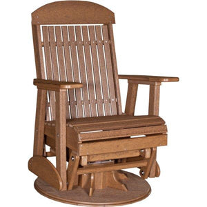 2ft Classic Swivel Glider Glider Antique Mahogany