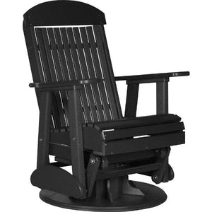 2ft Classic Swivel Glider Glider Black
