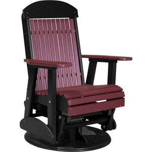 2ft Classic Swivel Glider Glider Cherrywood & Black