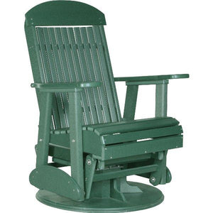 2ft Classic Swivel Glider Glider Green