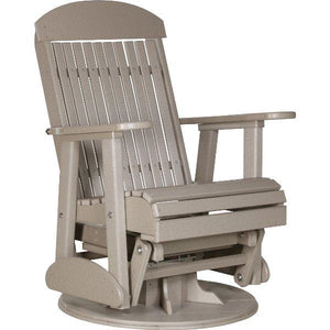 2ft Classic Swivel Glider Glider Weatherwood