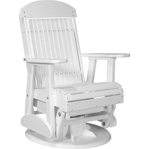 2ft Classic Swivel Glider Glider White