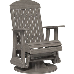 2ft Classic Swivel Glider Outdoor Glider Coastal Gray