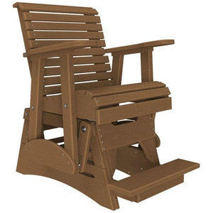 2ft Plain Balcony Glider Chair Glider Chair Antique Mahogany