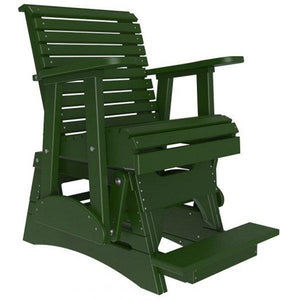 2ft Plain Balcony Glider Chair Glider Chair Green