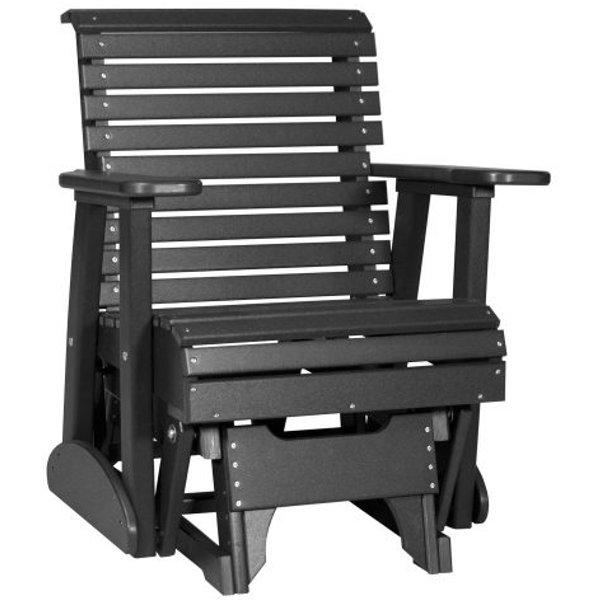 2ft Plain Glider Chair Glider Chair Black