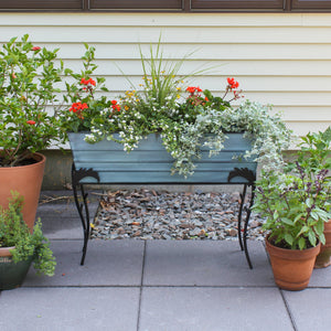 36" Flower Box with Flora Stand, 25-in H Flower Box