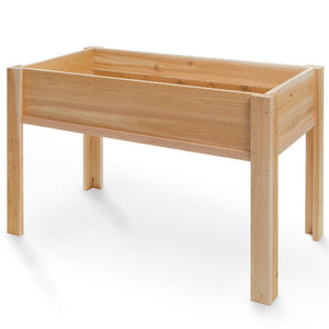 4-ft x 2-ft Raised Garden Box on Legs - The Charming Bench Company