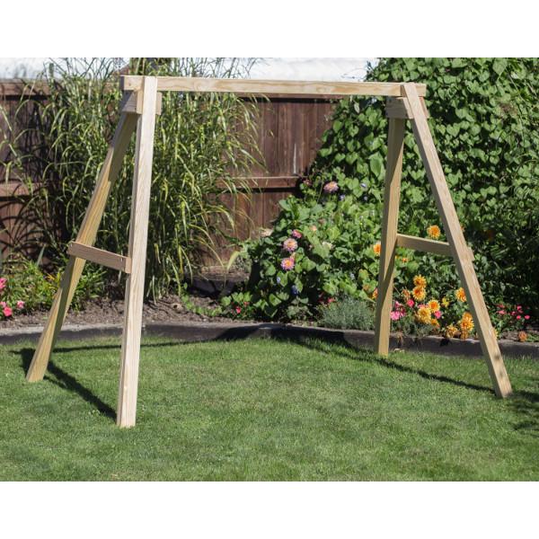 4 x 4 Post Treated Pine Swing Stand for 4&#39; or 5&#39; Swing