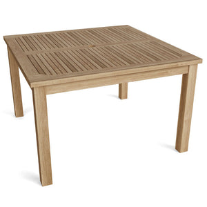 47" Windsor Square Small Slat Dining Table Side Table