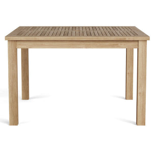 47" Windsor Square Small Slat Dining Table Side Table