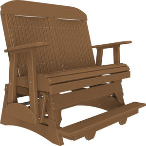 4ft Classic Balcony Glider Glider Antique Mahogany