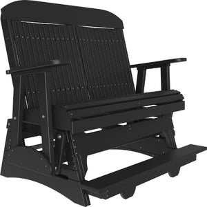 4ft Classic Balcony Glider Glider Black
