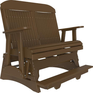 4ft Classic Balcony Glider Glider Chestnut Brown