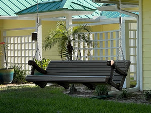 5′ Poly Grandpa Swing Porch Swing