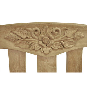 50" Round Rose Bench Outdoor Bench