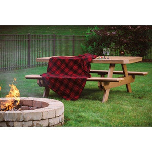 Poly 6ft Rectangular Picnic Table