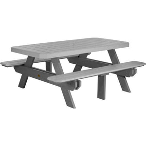 Poly 6ft Rectangular Picnic Table