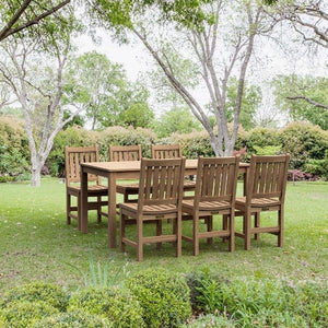 7-Pieces Sonoma Rectangular Dining Set - The Charming Bench Company