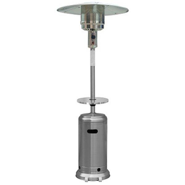 87&quot; Tall Outdoor Patio Heater with Table Patio Heater
