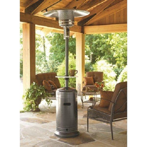87" Tall Outdoor Patio Heater with Table Patio Heater