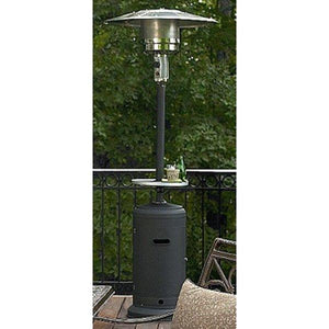 87" Tall Outdoor Patio Heater with Table Patio Heater
