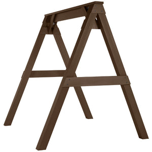 A-Frame Porch Swing Stand Seat Swing Weathered Acorn