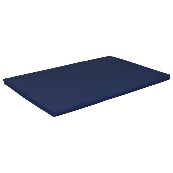 A &amp; L Furniture 2&quot; Thick Swing Bed Cushion Cushions &amp; Pillows 4ft / Navy Blue