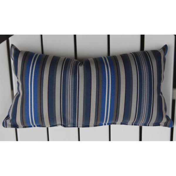 A &amp; L Furniture Adirondack Chair Headpillow Cushions &amp; Pillows Blue Stripe