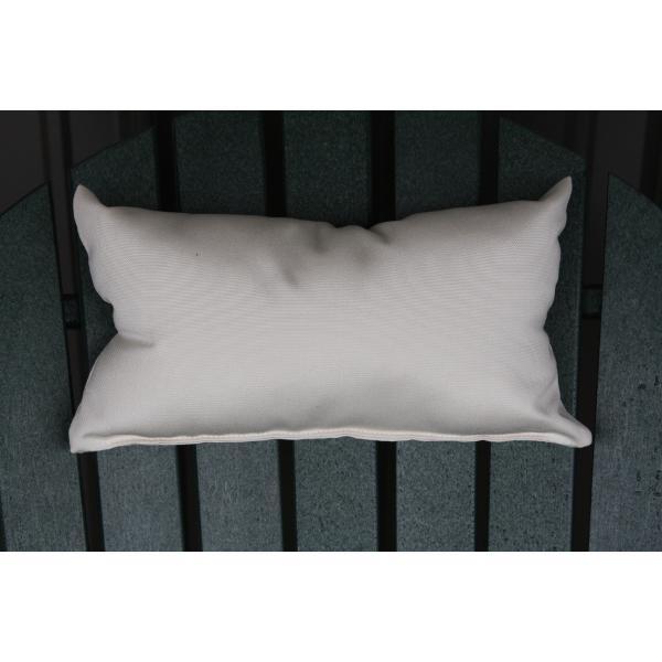 A &amp; L Furniture Adirondack Chair Headpillow Cushions &amp; Pillows Gray