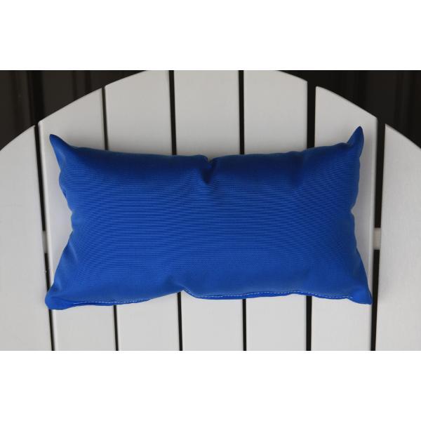 A &amp; L Furniture Adirondack Chair Headpillow Cushions &amp; Pillows Light Blue