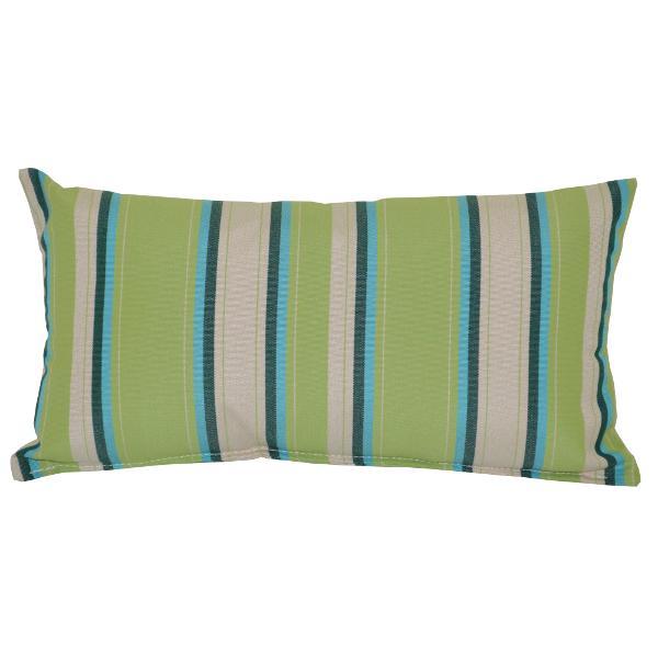 A &amp; L Furniture Adirondack Chair Headpillow Cushions &amp; Pillows Lime Stripe