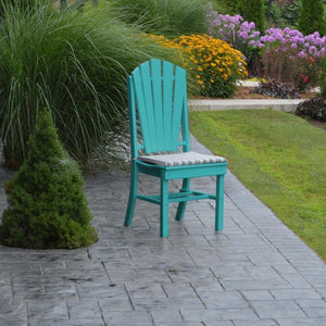 A & L Furniture Adirondack Dining Chair Outdoor Chairs Aruba Blue