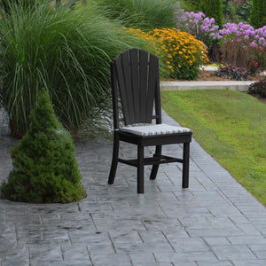 A & L Furniture Adirondack Dining Chair Outdoor Chairs Aruba Blue