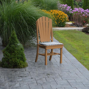 A & L Furniture Adirondack Dining Chair Outdoor Chairs Aruba Blue