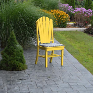 A & L Furniture Adirondack Dining Chair Outdoor Chairs Aruba Blue