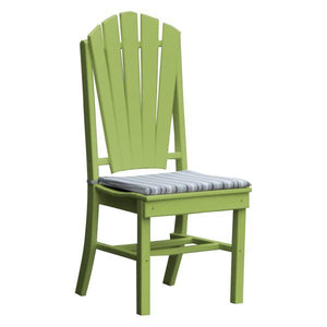 A & L Furniture Adirondack Dining Chair Outdoor Chairs Aruba Blue