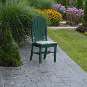 A & L Furniture Adirondack Dining Chair Outdoor Chairs Aruba Blue