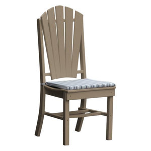A & L Furniture Adirondack Dining Chair Outdoor Chairs Aruba Blue