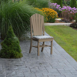 A & L Furniture Adirondack Dining Chair Outdoor Chairs Aruba Blue