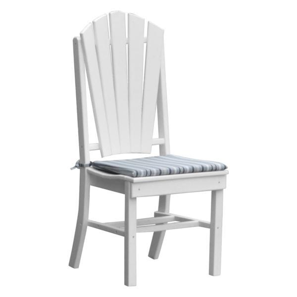 A &amp; L Furniture Adirondack Dining Chair Outdoor Chairs Aruba Blue