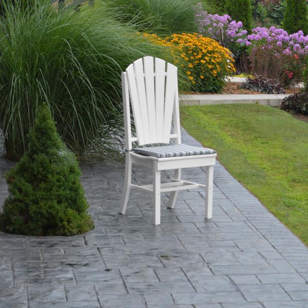 A &amp; L Furniture Adirondack Dining Chair Outdoor Chairs Aruba Blue