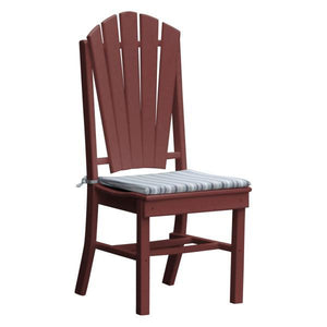 A & L Furniture Adirondack Dining Chair Outdoor Chairs Cherrywood