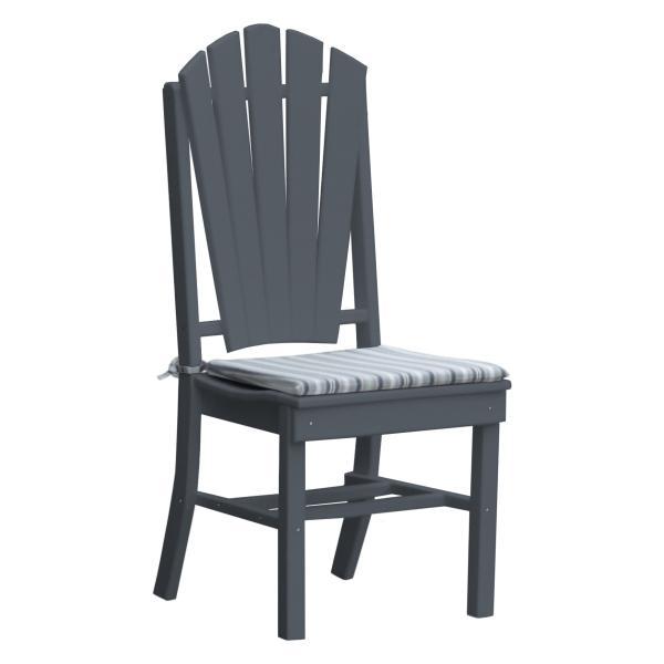 A &amp; L Furniture Adirondack Dining Chair Outdoor Chairs Dark Gray