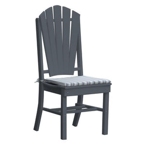 A & L Furniture Adirondack Dining Chair Outdoor Chairs Dark Gray