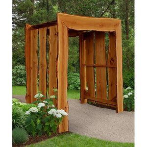 A & L Furniture Appalachian Arbor Porch Swing Stands 5ft / Cedar