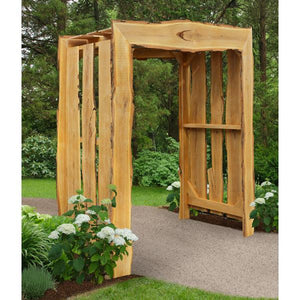 A & L Furniture Appalachian Arbor Porch Swing Stands 5ft / Unfinished