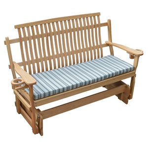 A & L Furniture Bent Oak Glider Glider Natural / 4ft